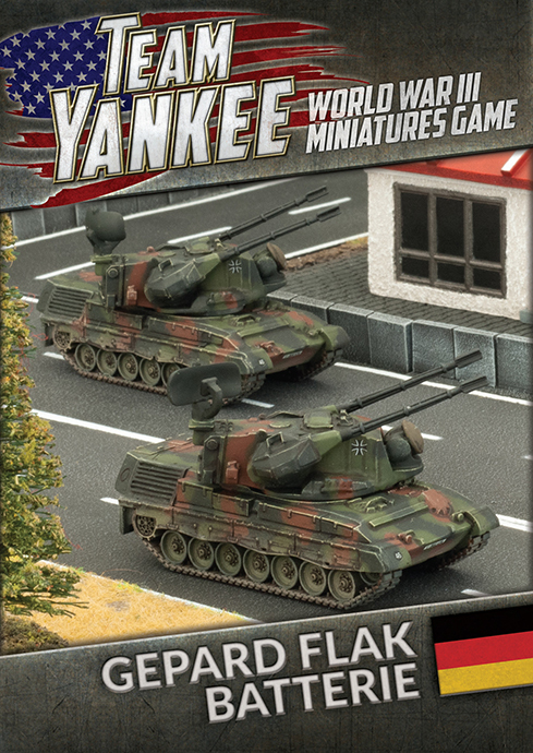 Flames of War: Team Yankee - Gepard Flakpanzer Batterie image