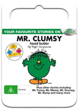 Mr Men & Little Miss: Mr Clumsy Head Butler on DVD image