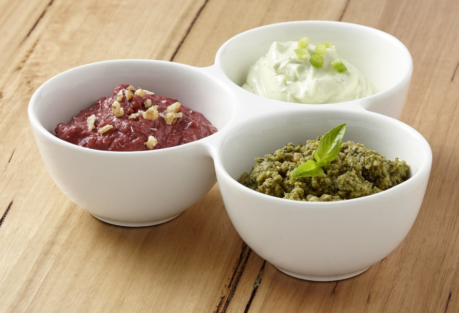 Classica 3 Dip Bowl White at Mighty Ape Australia