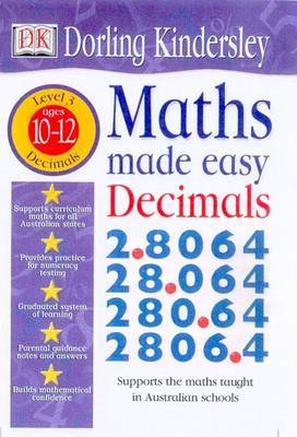 Decimals: Maths Made Easy Topic Workbook: Maths Made Easy Topi: Level 3: Ages 10-12 by Dorling Kindersley image