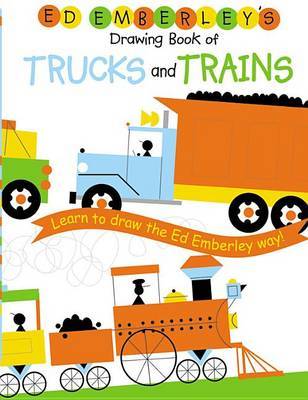 Ed Emberley Drawing Book Trucks and Trains image