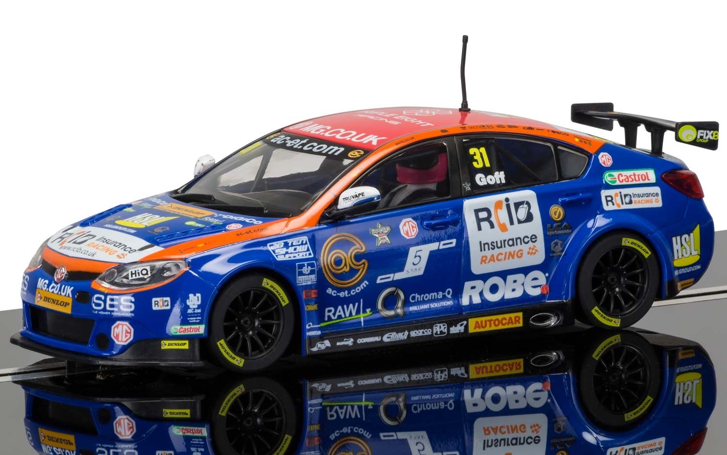 Scalextric: BTCC MG6 - Jack Goff - Slot Car