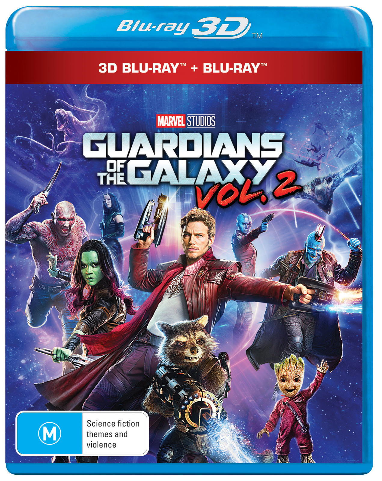 Guardians of the Galaxy Vol. 2 on Blu-ray, 3D Blu-ray