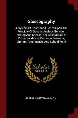 Glossography by Robert Armstrong (M D ) image