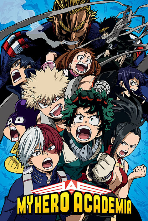 My Hero Academia: Maxi Poster - Cobalt Blast Group (907)