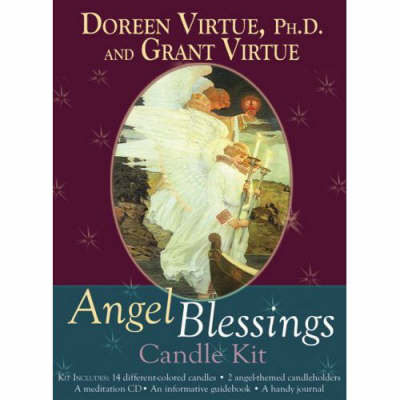 Angel Blessings Candle Kit by Doreen Virtue