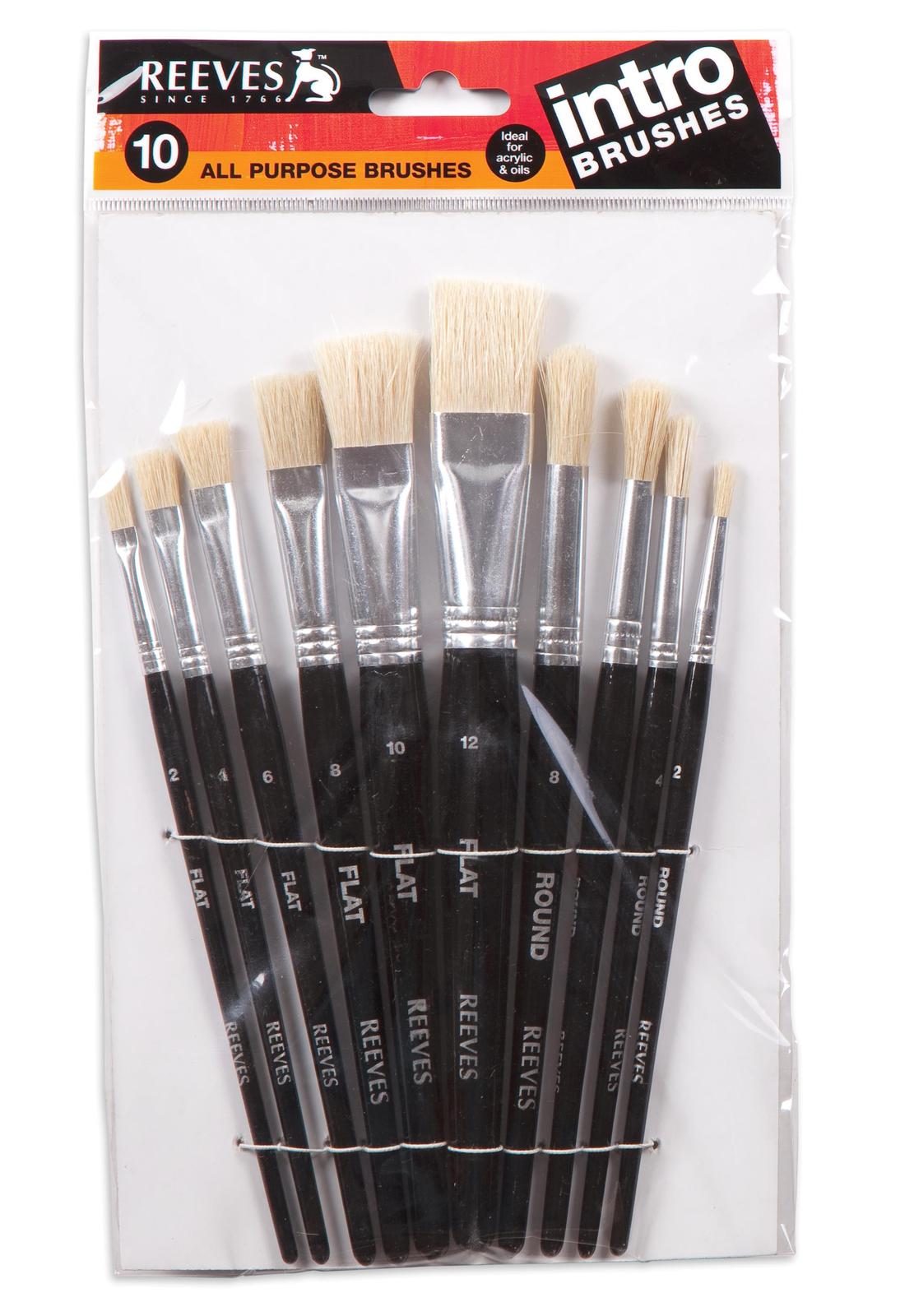 Reeves Intro Brushes Set of 10