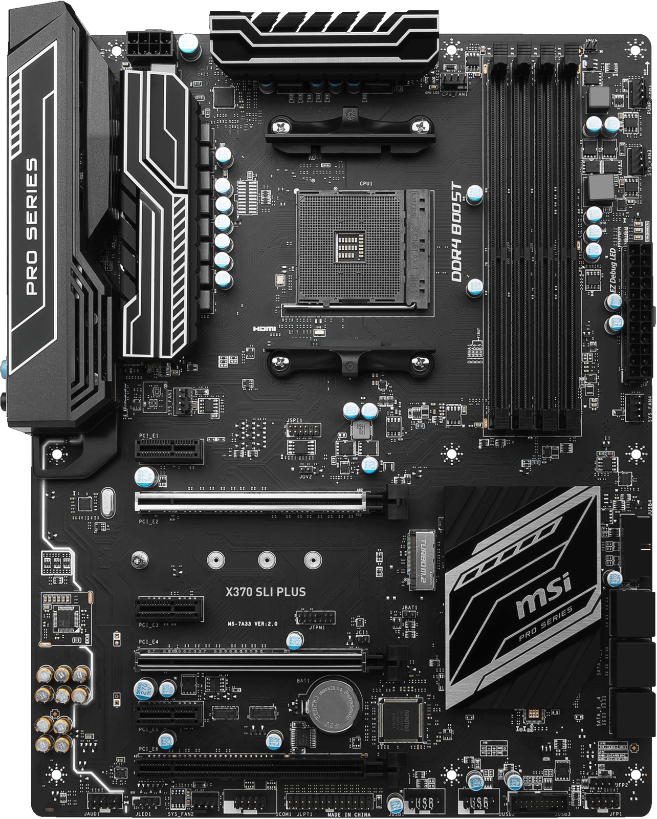 MSI X370 SLI Plus Motherboard image