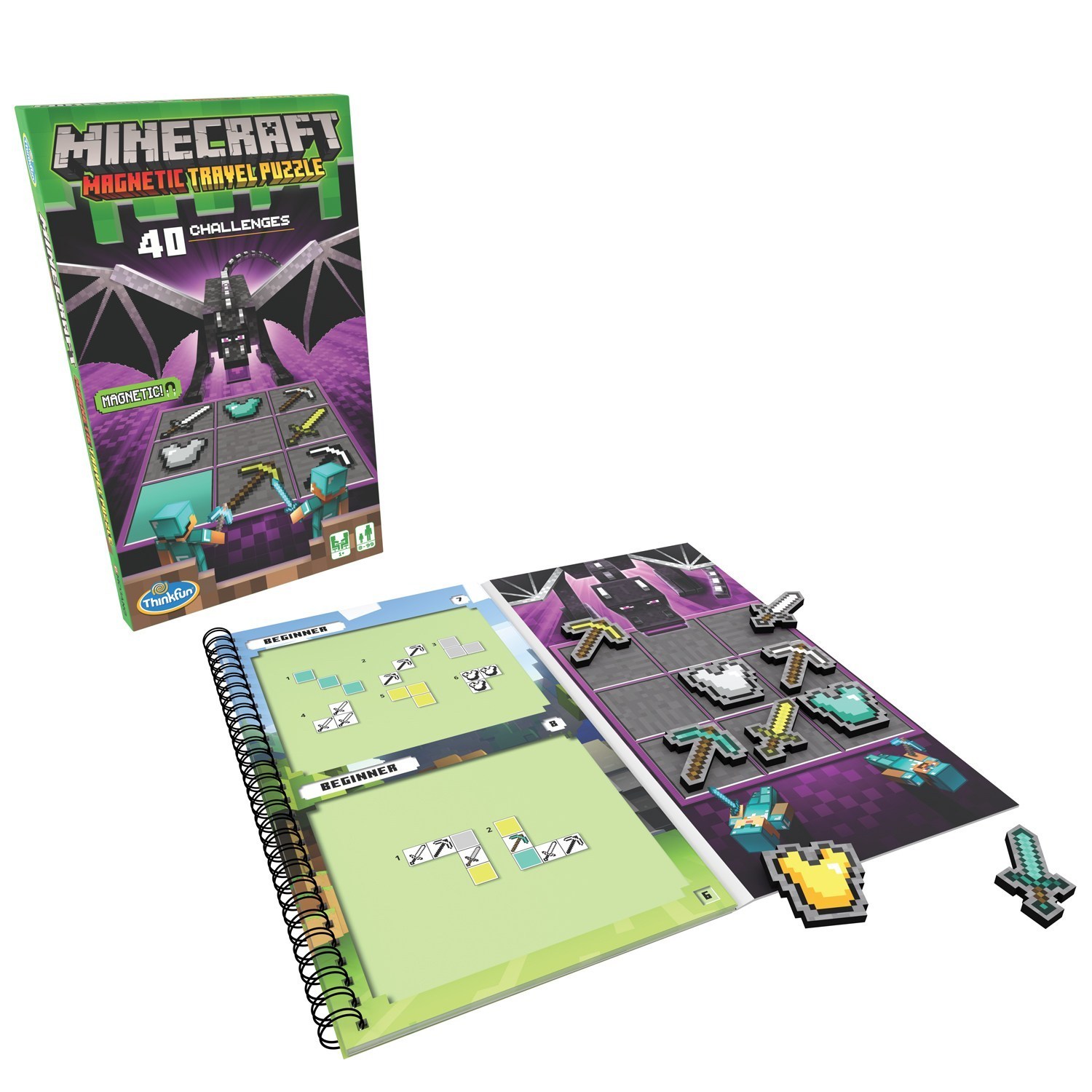 ThinkFun: Minecraft - Magnetic Travel Puzzle image