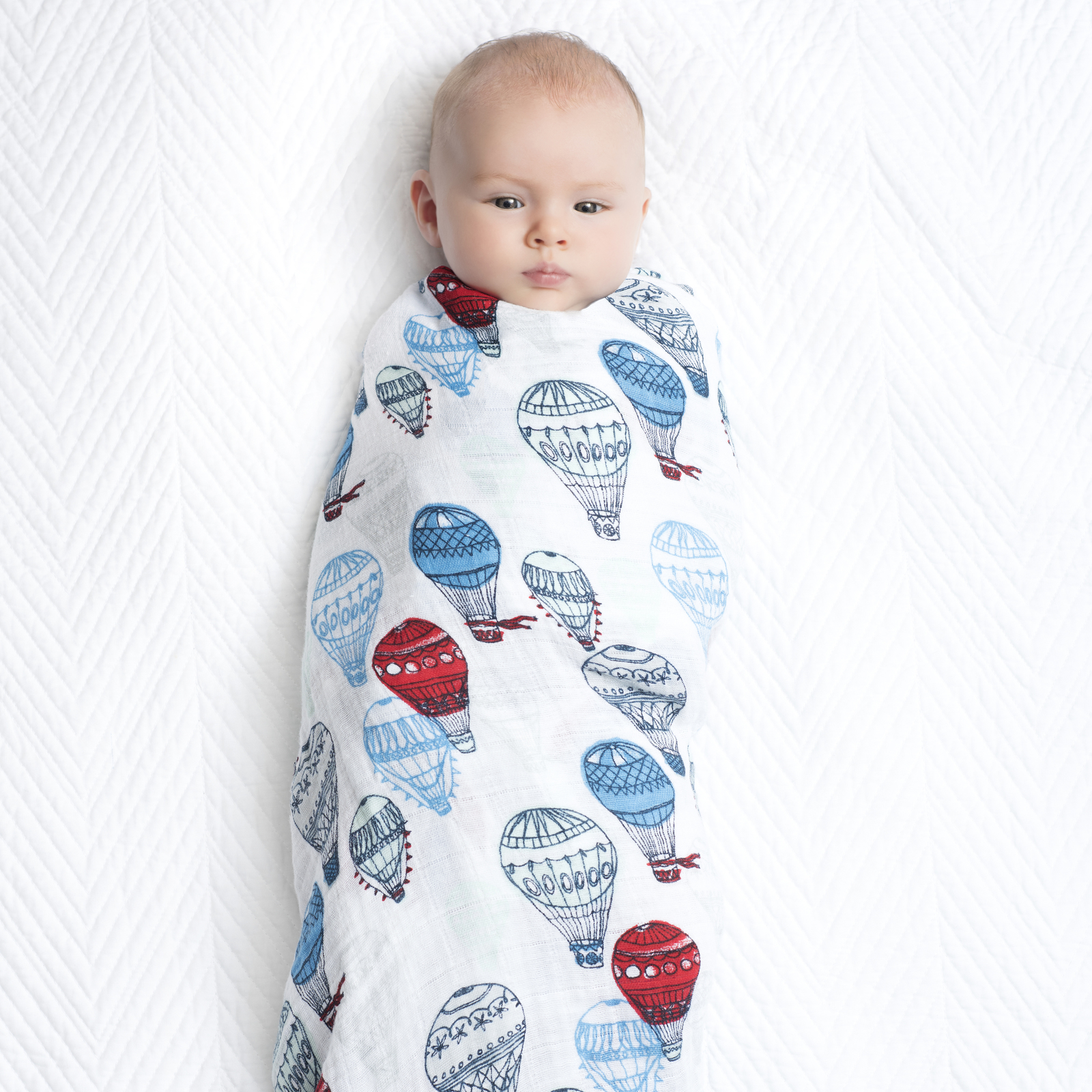 Aden + Anais: Classic Swaddle - Dream Ride (4 Pack Swaddling Wraps) image