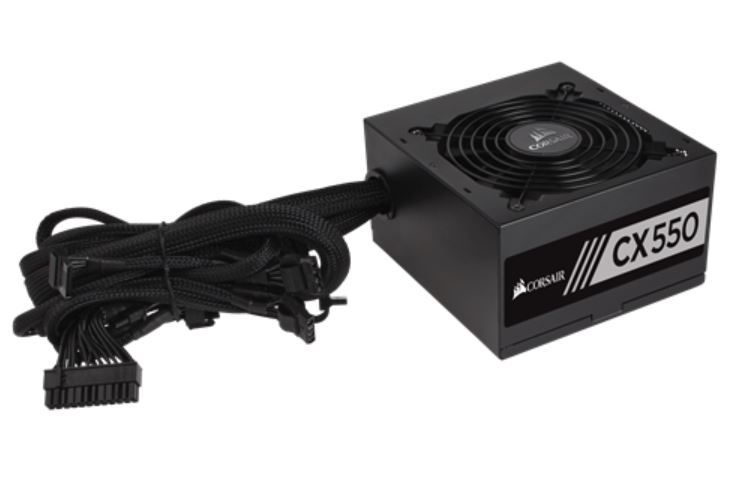 Corsair CX550 550W 80 PLUS Bronze MEPS Compatible Power Supply image