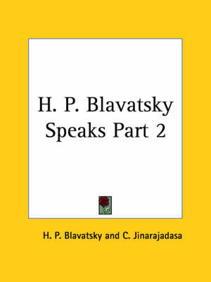 H.P.B. Speaks image