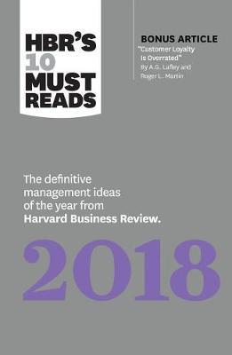 HBR's 10 Must Reads 2018 image