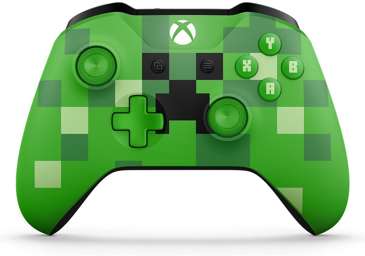 Xbox One Wireless Controller - Minecraft Creeper (with Bluetooth) for Xbox One image