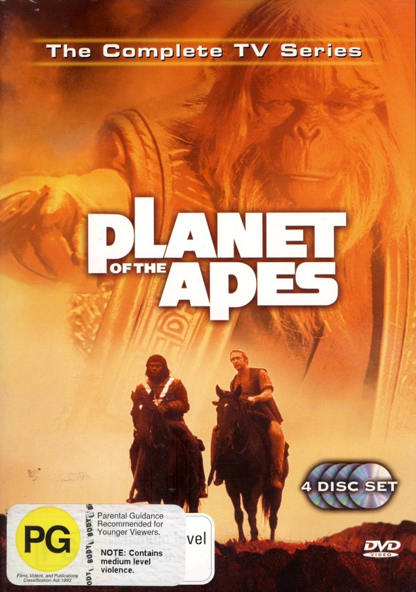 Planet Of The Apes - The Complete TV Series: Collectors Edition (4 Disc Slimline Set) on DVD image