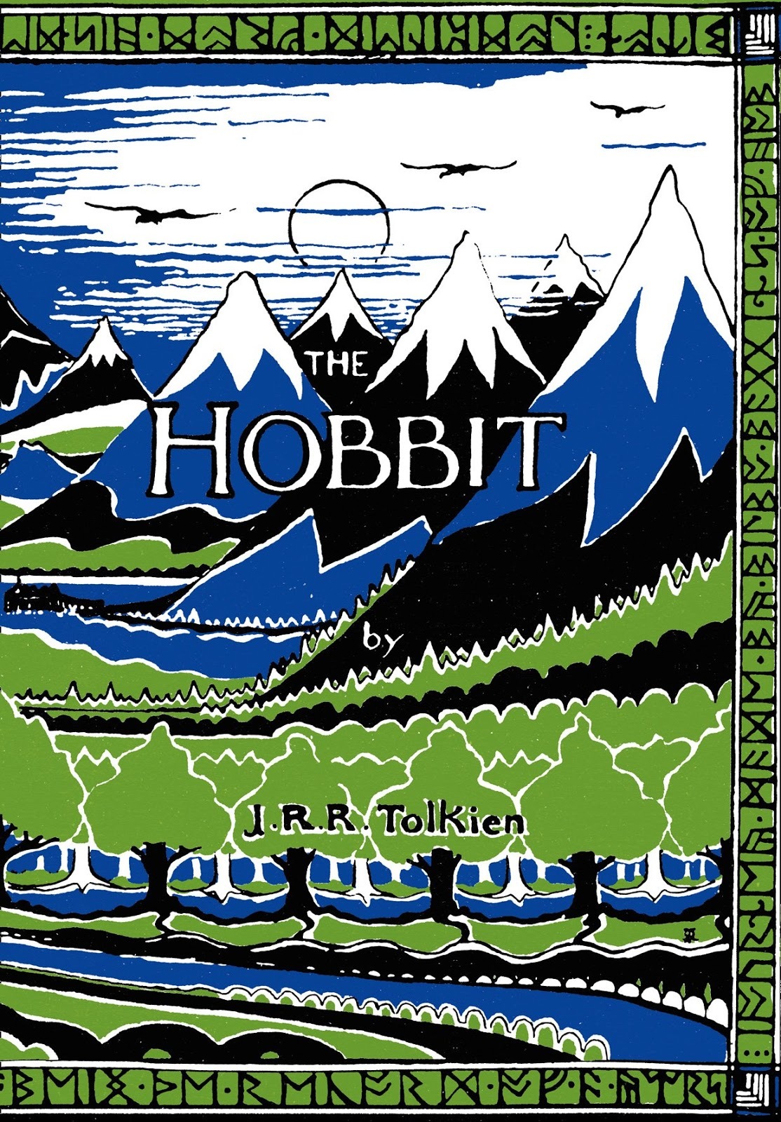 The Hobbit Facsimile First Edition on Hardback by J.R.R. Tolkien