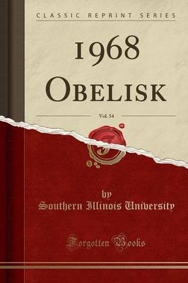 1968 Obelisk, Vol. 54 (Classic Reprint) image