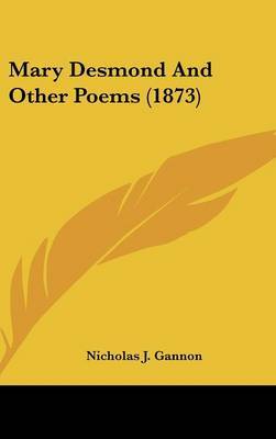 Mary Desmond And Other Poems (1873) image