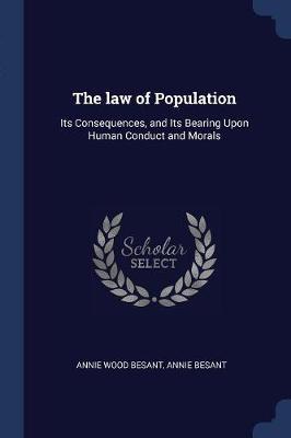 The Law of Population by Annie Wood Besant image