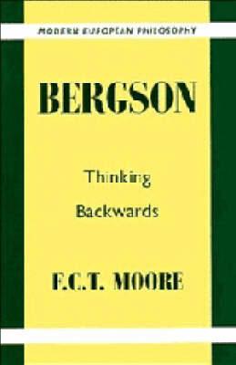 Bergson by F.C.T. Moore image