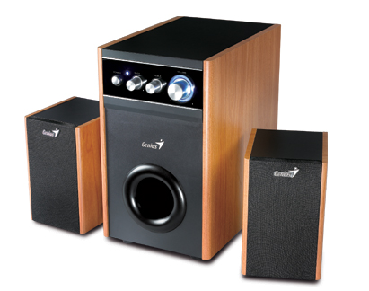 Genius HF 1250X Speakers Wood image