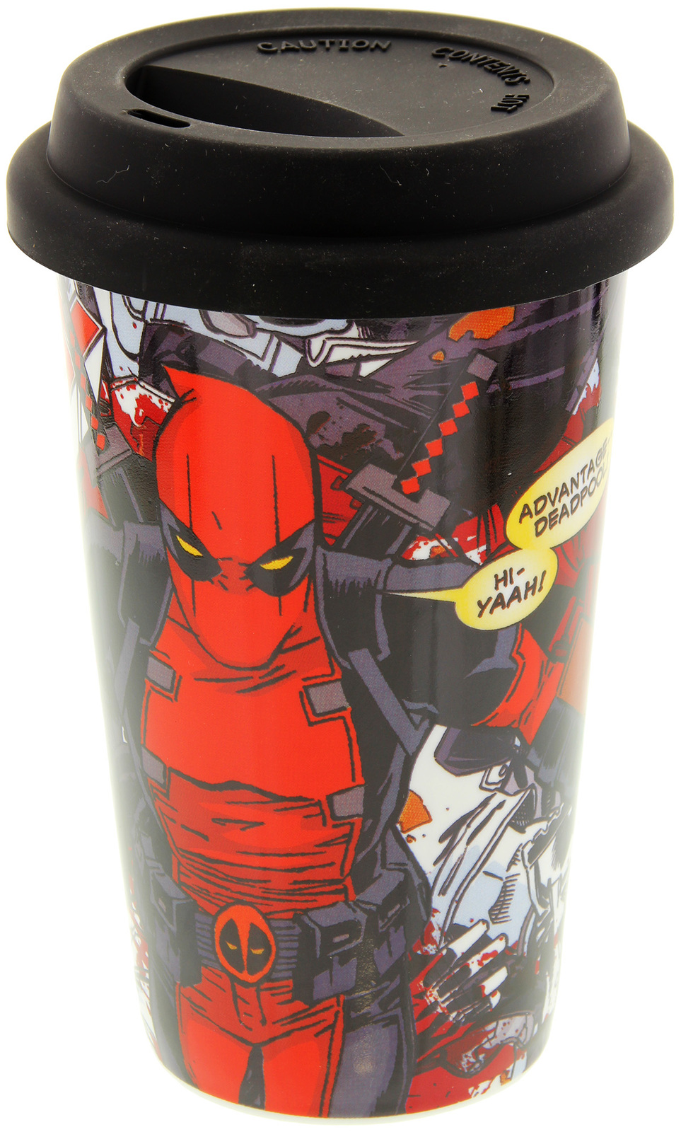 Deadpool Travel Mug 300ml At Mighty Ape Nz