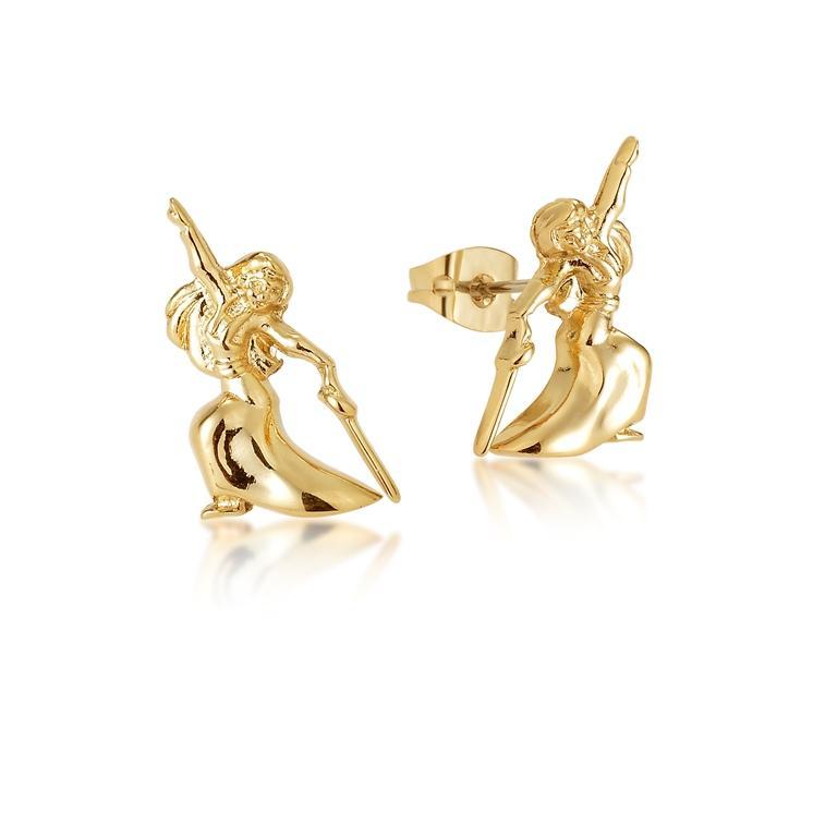 Couture Kingdom: Disney - Princess Mulan Stud Earrings (Yellow Gold)