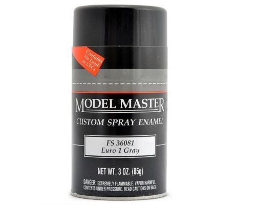 Model Master: Enamel Aerosol - Euro Gray (Flat)