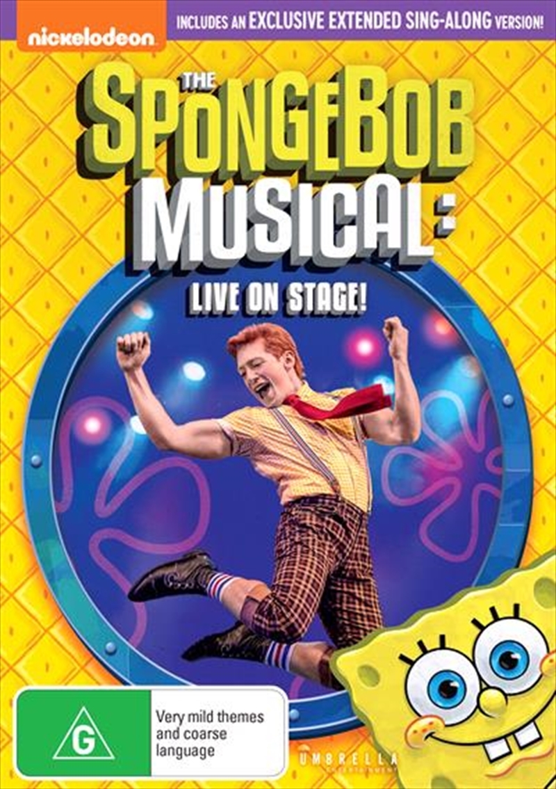 The Spongebob Musical: Live On Stage! on DVD image