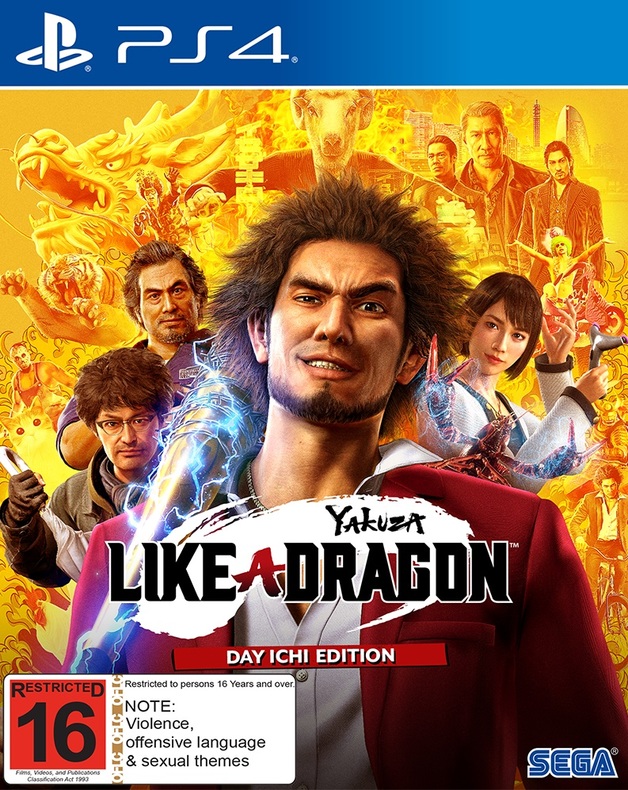Yakuza Like a Dragon PS4 Buy Now at Mighty Ape NZ
