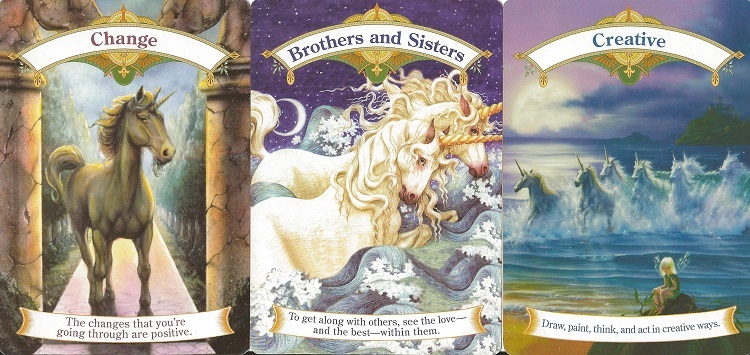 Magical Unicorns Oracle Cards (Deck & Guidebook) by Doreen Virtue image