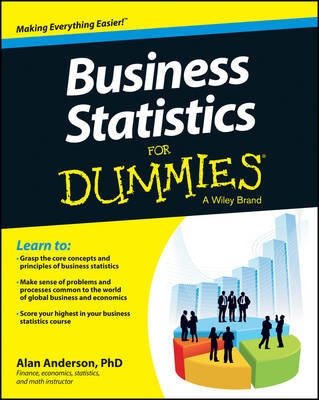Business Statistics For Dummies by Alan Anderson image
