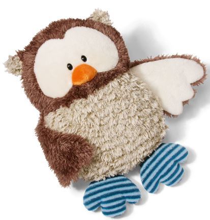 Oscar Owl 2d Shaped Plush Toy At Mighty Ape Australia