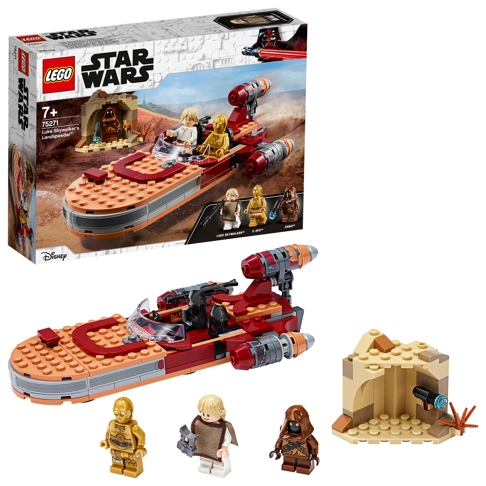 LEGO Star Wars: Luke Skywalker's Landspeeder - (75271) image