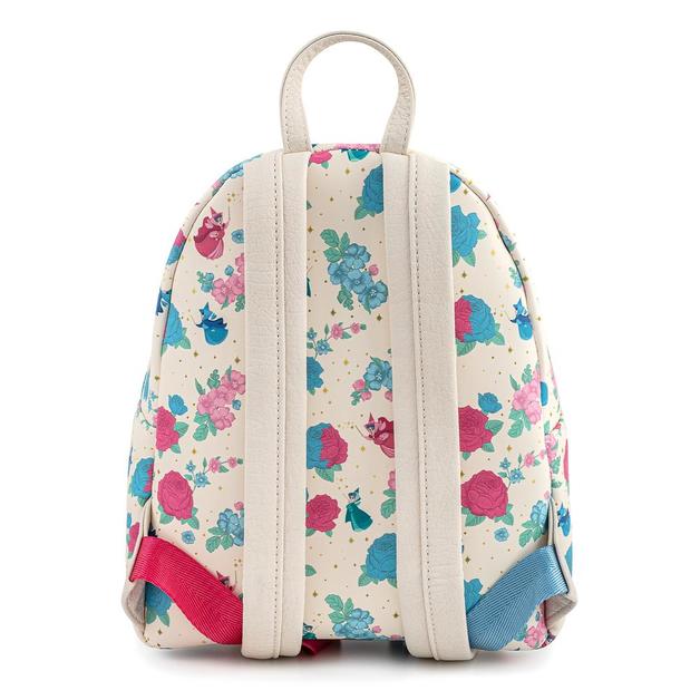 Loungefly: Sleeping Beauty - Floral Fairy Godmother Aop Mini Backpack