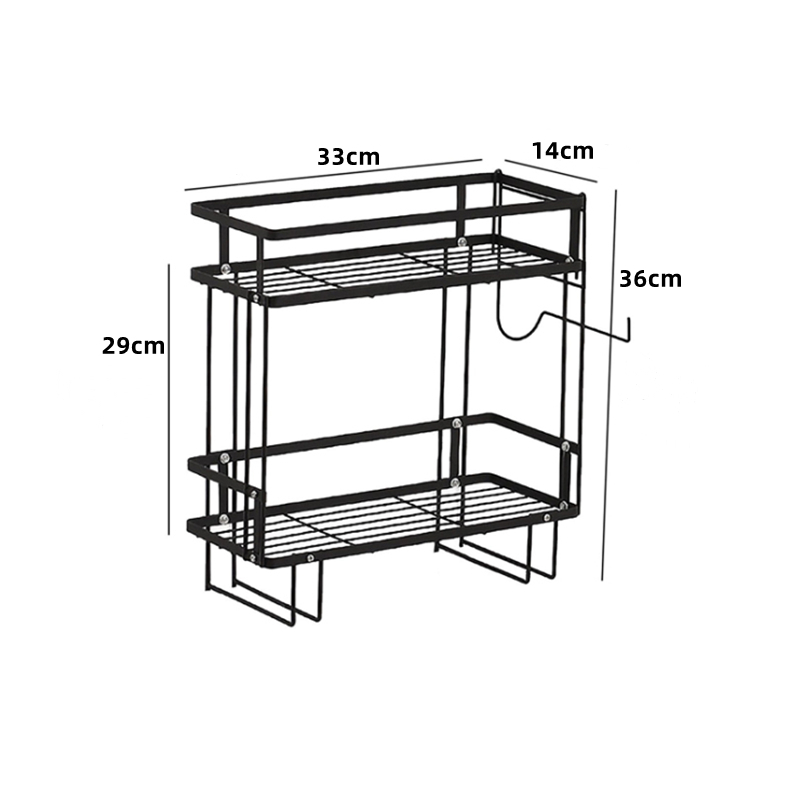 Detachable DoubleLayer Toilet Rack at Mighty Ape NZ