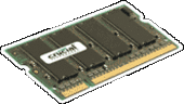Crucial 1GB 200-pin SODIMM DDR PC3200 NON-ECC Crucial 1GB 200-pin SODIMM DDR PC3200 NON-ECC