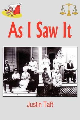 As I Saw it by Justin Taft image
