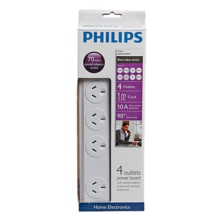 Philips 4 Way Powerboard