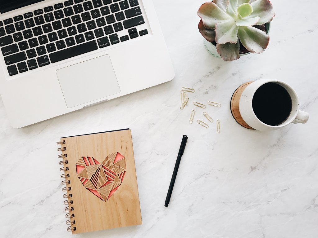 Cardtorial Wooden Journal - Heart image
