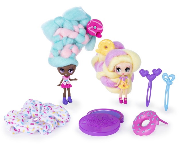 Candylocks: BFF Dolls 2-Pack - Jilly Jelly & Donna Nut