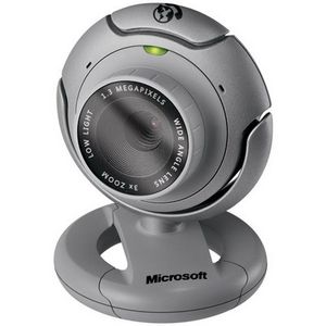 Microsoft Lifecam VX-6000 Silver USB 1.3mp Video image