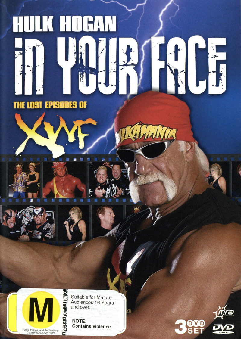 In Your Face - The Lost Episodes Of The XWF (3 Disc Set) on DVD image