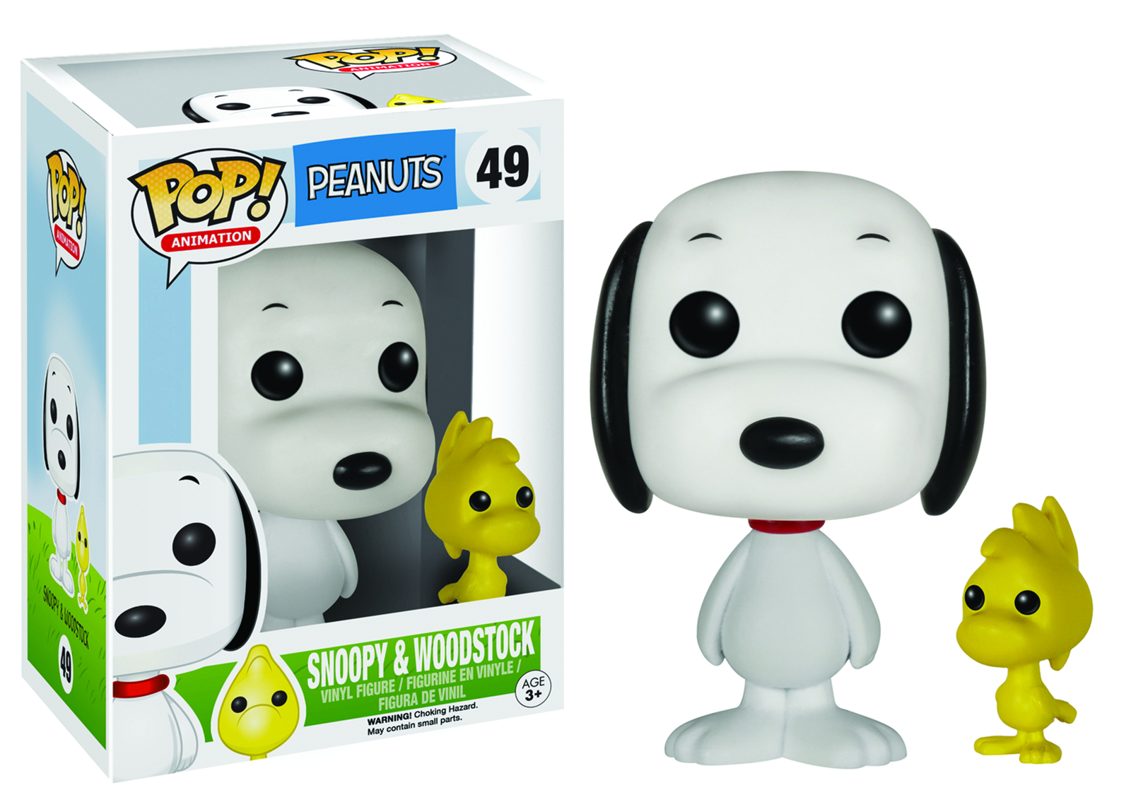 Peanuts - Snoopy & Woodstock (Flocked) Pop! Vinyl Figure image