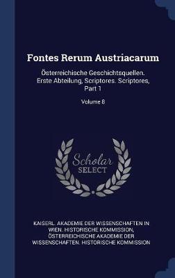 Fontes Rerum Austriacarum image