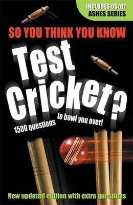 So You Think You Know: Test Cricket image