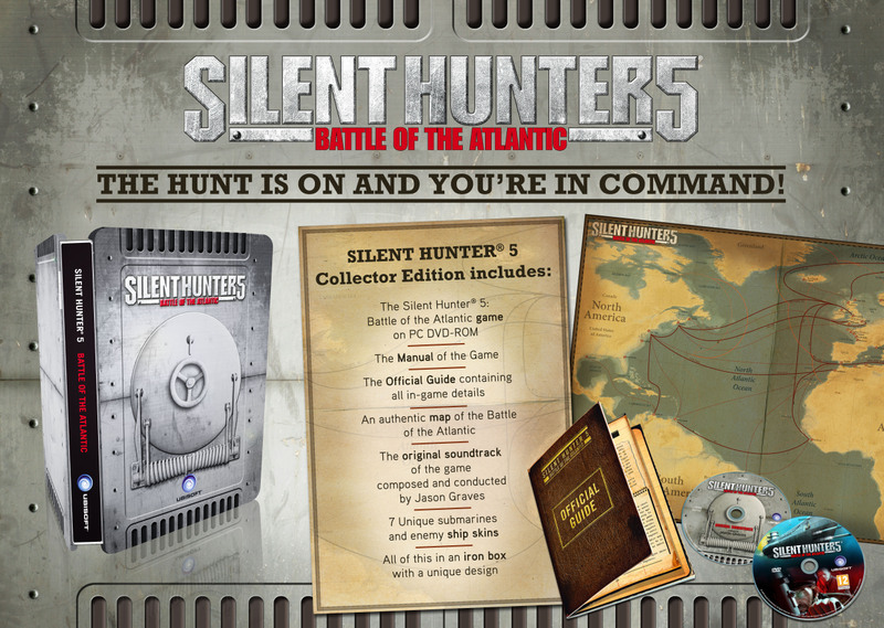 Silent Hunter 5: Battle of the Atlantic Collector's Edition for PC image