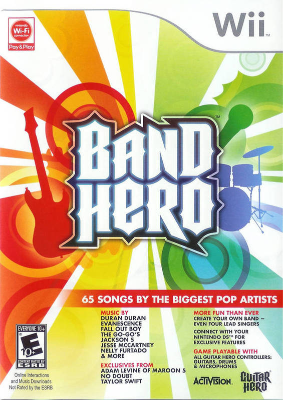 Band Hero - Wii - 2009 - Génération Nintendo Band Hero - Wii - 2009 - Génération Nintendo