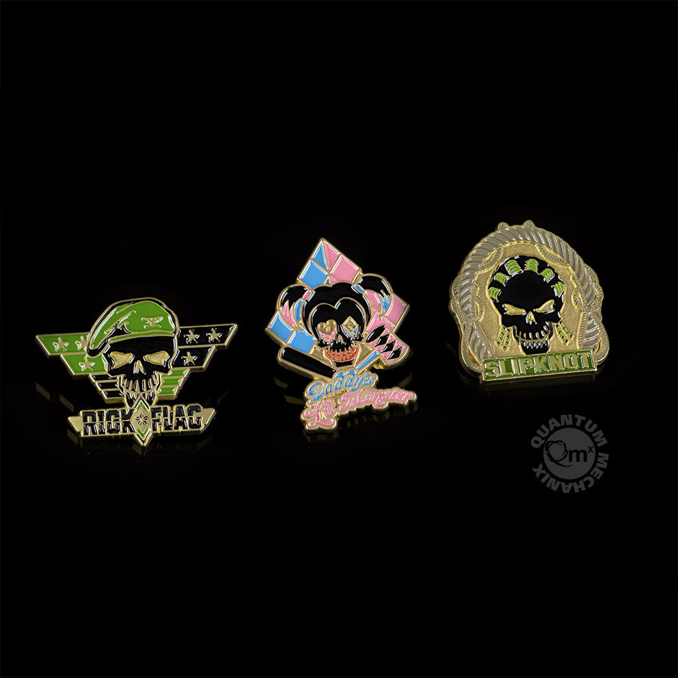 Suicide Squad Lapel Pins — Set 3