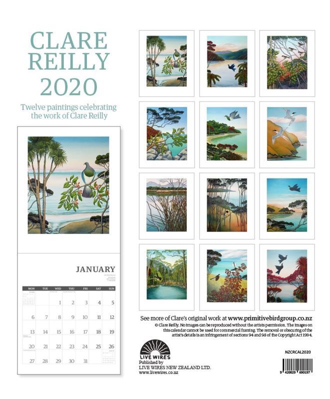 Claire Reilly 2020 Wall Calendar image